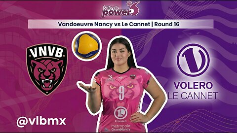 Aime Topete - Vandœuvre Nancy vs Le Cannet - Volleyball