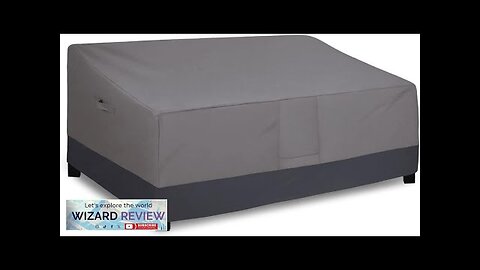 Easy-Going Waterproof Outdoor Sofa Cover Heavy Duty 2 Seater Outdoor Loveseat Cover Review