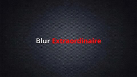 Blur Extraordinaire - fantasma Halo 2 Montage