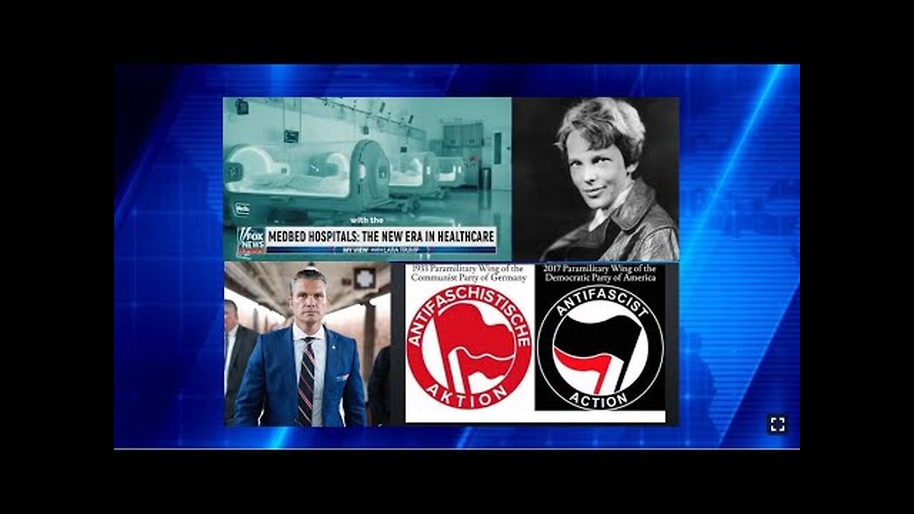 Trump Comms: Earhart; Med Beds, Hegseth, Antifa - Where are we headed? with Bill Quinn