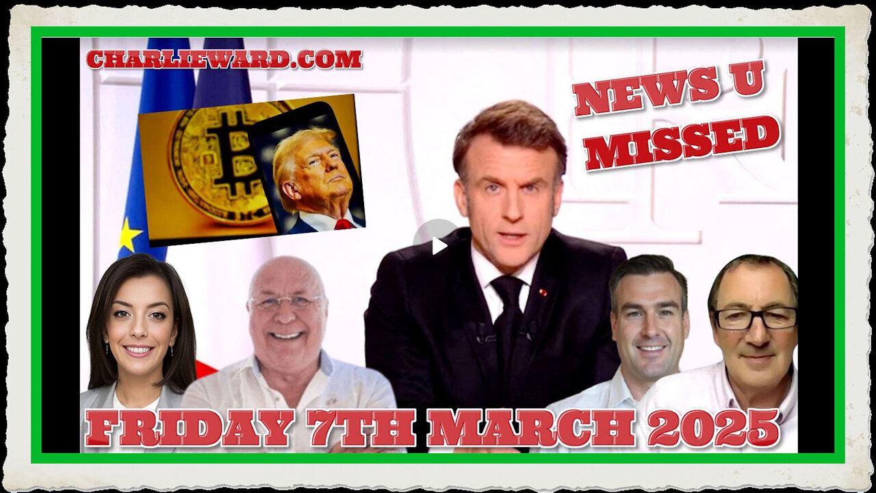 CHARLIE WARD DAILY NEWS WITH PAUL BROOKER WARREN THORNTON FRIDAY 7TH MARCH 2025