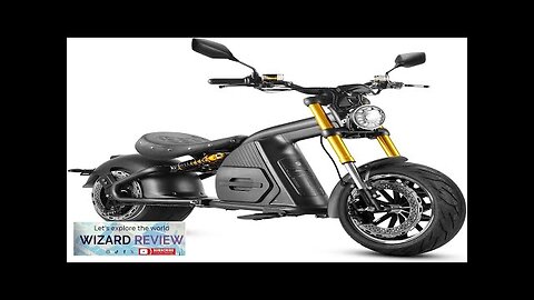 4000W 50MPH M8S Electric Motorcycle for Adults 72V 35Ah Lithium Battery 3H Review