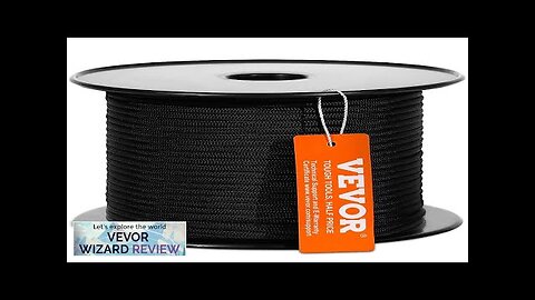 VEVOR Braided Nylon Cord 3/16 inch by 250 feet 32-Strand Design 720 Review