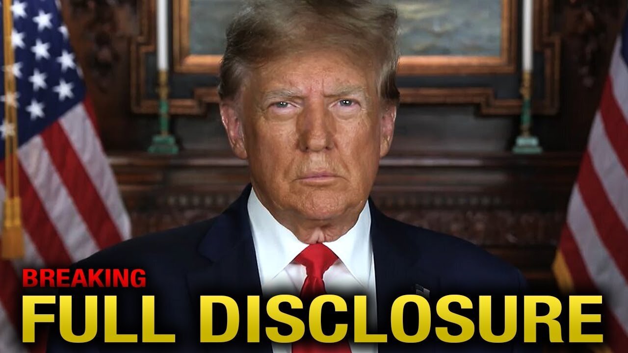 Breaking: Trump Says Everything Is About To Be Disclosed!