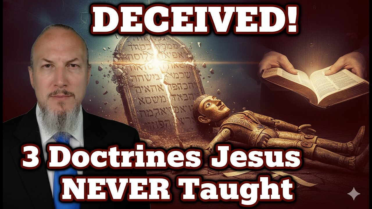DECEIVED! 3 Doctrines Jesus NEVER Taught