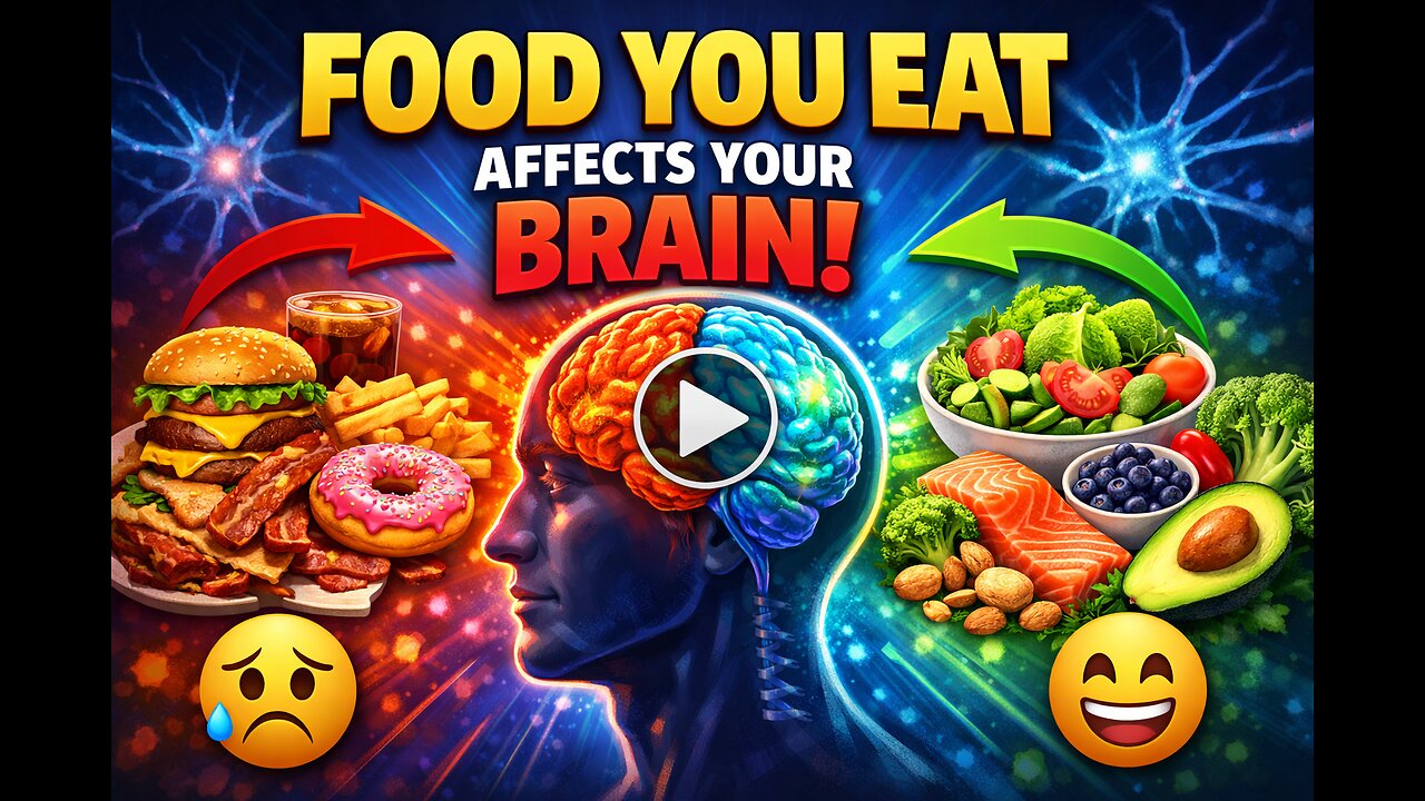 How the food you eat affects your brain