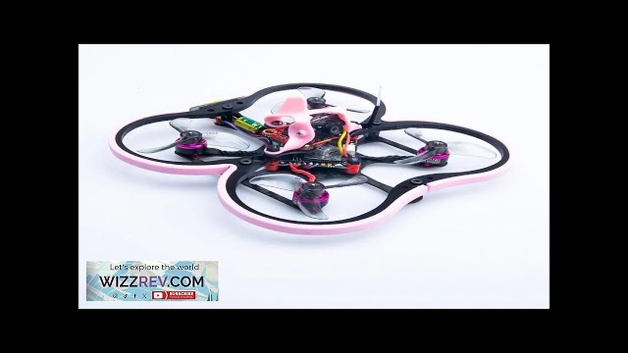 GEELANG Sparrow 80X 2S 79mm Indoor Micro Whoop RC FPV Racing Drone Review