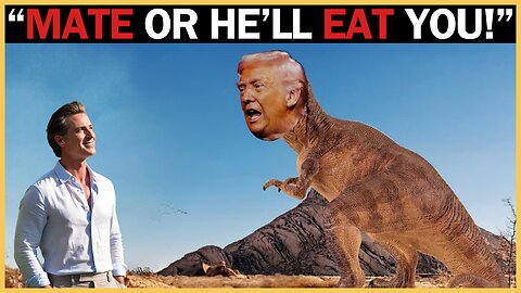 Newsom's WILD MELTDOWN: "You MATE With Trump or He DEVOURS You!"