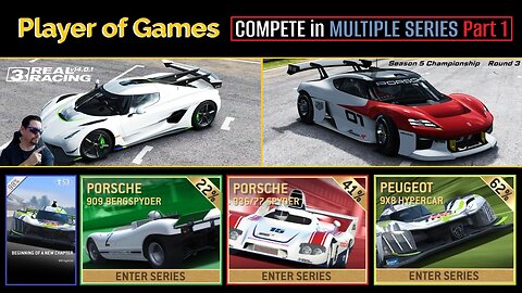 COMPETE in MULTIPLE SERIES Part 1 within Real Racing 3 Update 14.0.1 [Player of Games]