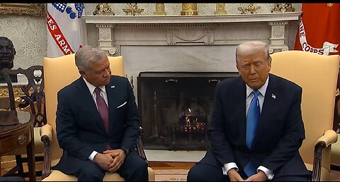 President Trump Welcomes King and Crown Prince of Jordan to White House