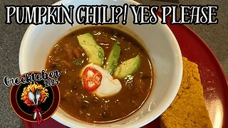 Slow Cooker Pumpkin Chili 🍂 A Cozy Fall Favorite | Crocktober Collab