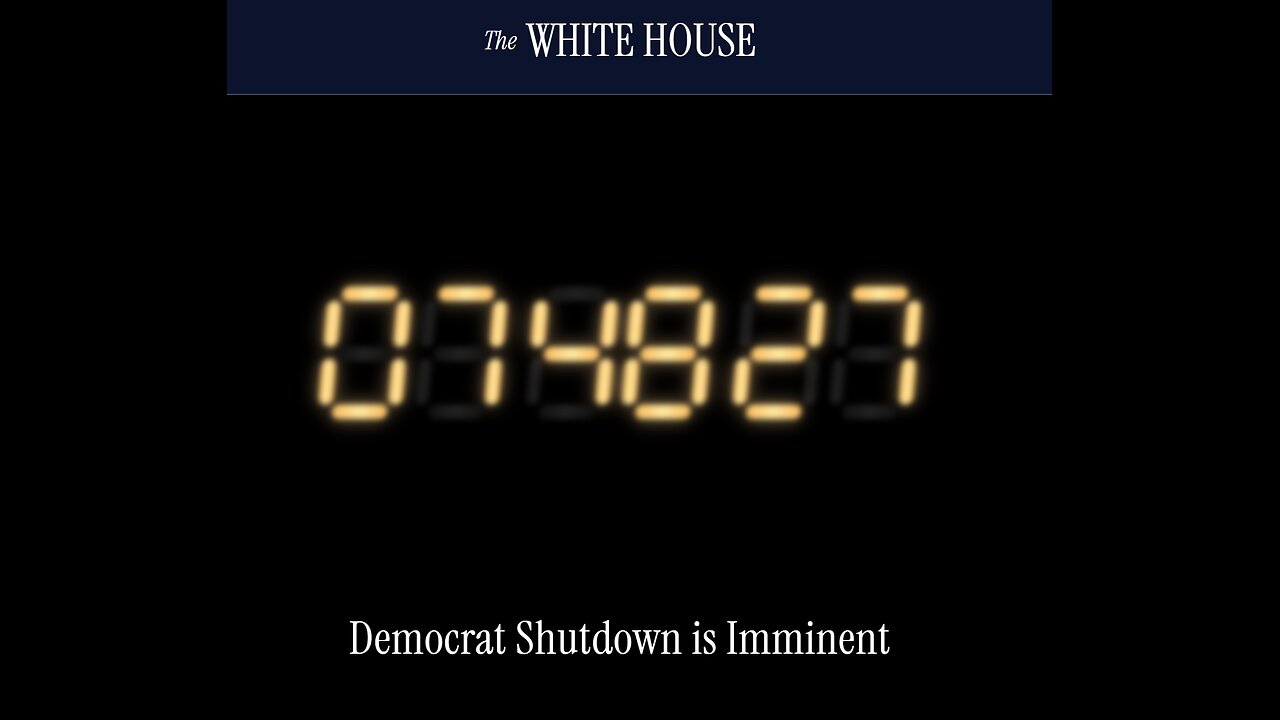 LIVE: Senate floor as government shutdown approaches on Oct. 1