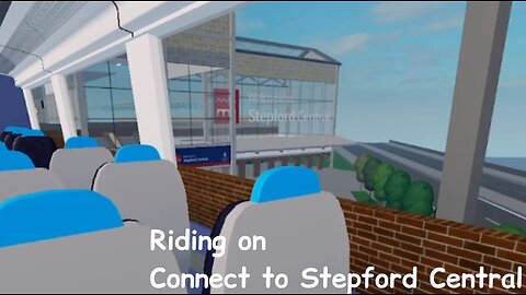 Riding the Stepford Connect line to Stepford Central SCR | Roblox