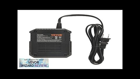 VEVOR 2.0Ah Battery Charger Cordless Power Tools Battery Pack Charger Review