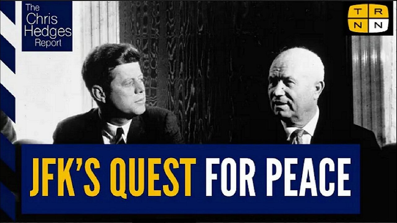 What JFK tried to do before his assassination w/Jeffrey Sachs ~The Chris Hedges Report