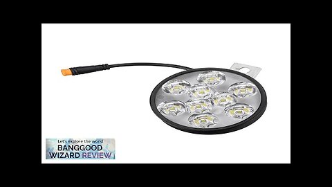 Front Light Scooter Light Headlamp Night Riding Suitable For 12-52V Electric Bike Review