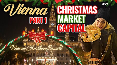 Vienna Part 1 | Christmas Market Capital 🎄✨| Europe's BIGGEST city of Christmas Markets | Austria