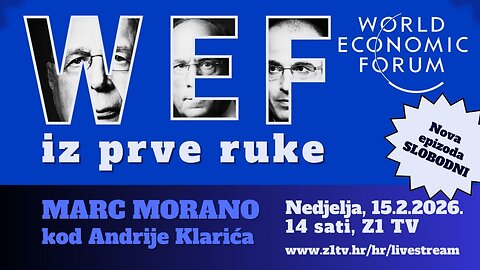 WEF SLOBODNI podcast #140 Marc Morano-WHO, Davos 2026.