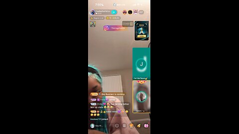 FLAWLESS SHANTEL CALLS JACOB ASKING FOR A G WAGON AND A CASH APP BIGO LIVE