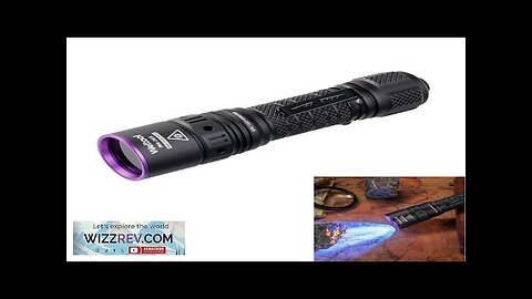 Weltool M4-365 "Blue-Faced Beast" 365nm UV Flashlight Come With 21700 Lithium Battery Review