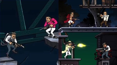 Guns, Gore and Cannoli: Versus Mode Gameplay