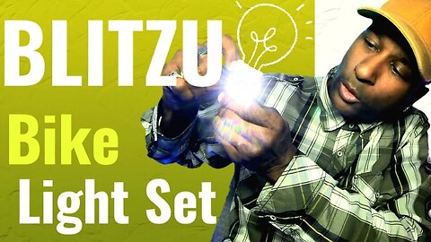 BLITZU Bike Lights - rechargeable, bright, and reliable! Perfect for your night rides.