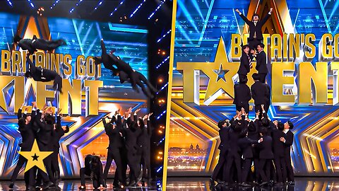 Cheer Re Mans UNLEASH a James Bond-Style Cheer Performance Like BGT’s Never Seen!