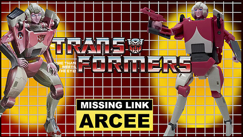 Arcee - Missing Link - The Transformers - Unboxing & Review
