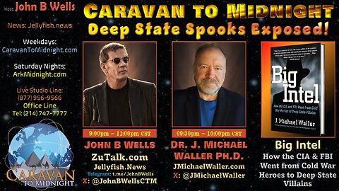 Deep State Spooks Exposed! - John B Wells LIVE