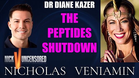Dr. Diane Kazer Discusses The Peptides Shutdown with Nicholas Veniamin