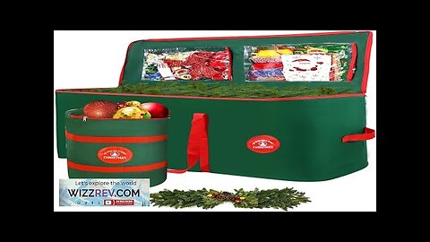 Christmas Tree Storage Bag 7.5Ft Xmas Tree Storage Bag 2 Piece Set Review