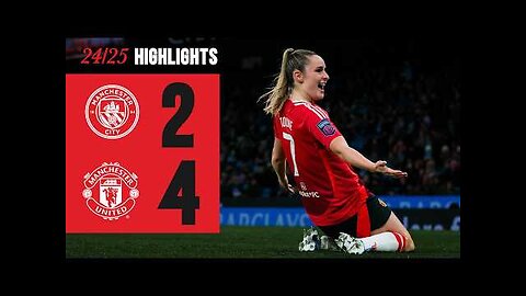 An Electric Derby ⚡️ | Man Utd vs Man City | WSL