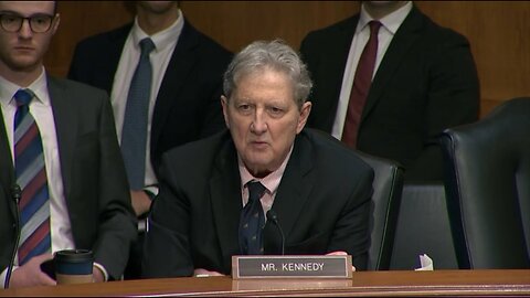 Kennedy questions HUD nominee Scott Turner in Banking#9065