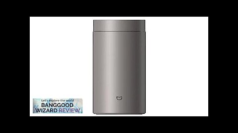 Xiaomi Mijia Insulation Cup Ti2/ 480ml Ti TA1 Pure Titanium Material Vacuum Review