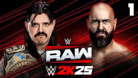 WWE 2K25 Raw September 29th 2025 - Match 1: Dirty!