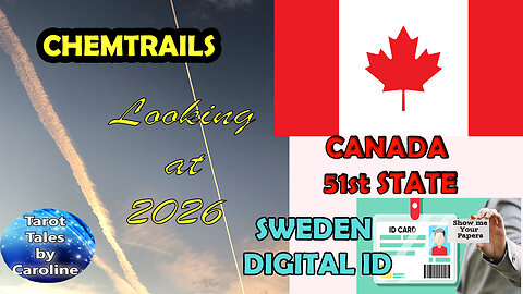 CANADA 51st State? And Sweden and Chemtrails - ...- 30 September 2025 #america #canada #51ststate