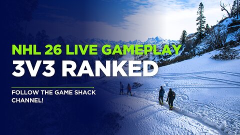 LIVE NHL 26 Gameplay - Online Ranked | 3v3 High Skill hockey