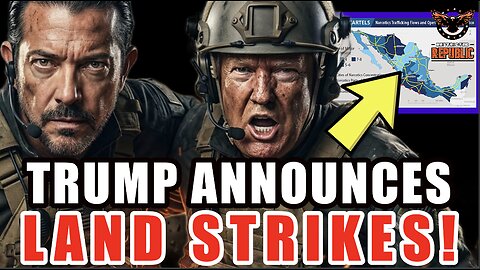 Trump Announces Land Strikes! No President in History Has Ever Done This Before!! Mexico Beware!