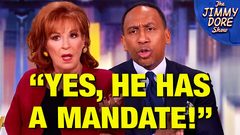 Stephen A. Smith SCHOOLS Joy Behar On Trump’s Mandate! w/ Matt Taibbi