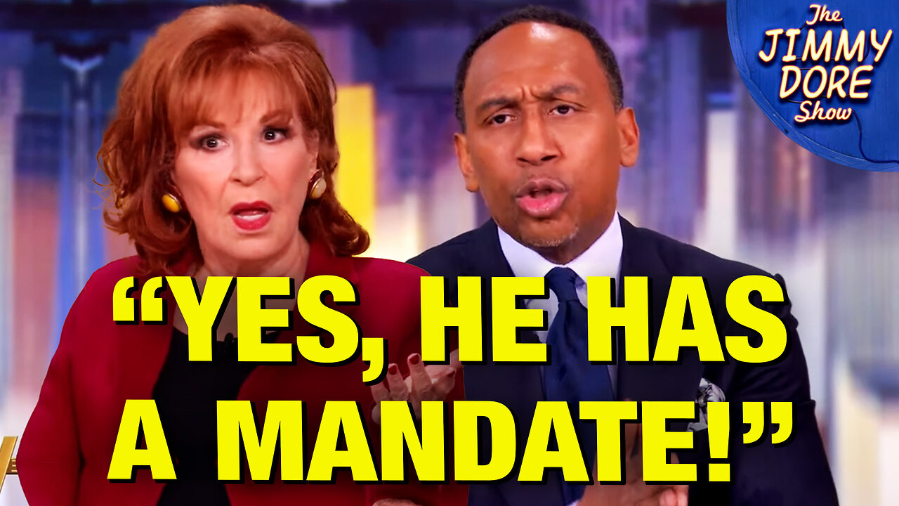 Stephen A. Smith SCHOOLS Joy Behar On Trump’s Mandate! w/ Matt Taibbi