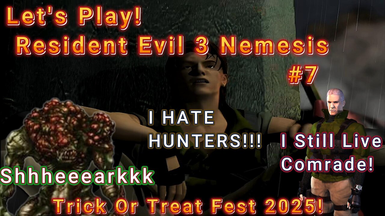 Let's Play! Resident Evil 3 Nemesis Seamless HD Mod! Part 7! Carlito's Way