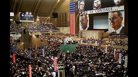 Robert F. Kennedy Pays Tribute to Fallen Brother at 1964 Dem Convention after 22 Mins of Applause