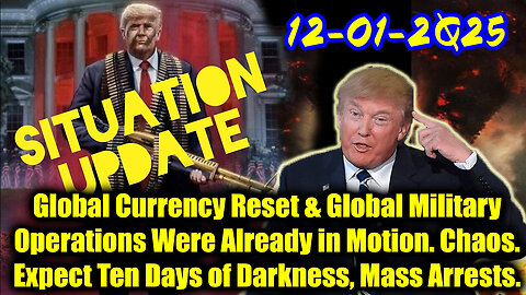 Situation Update 12.01.25 - Trump's Executive Orders, GITMO Update; Trump's Global Military Alliance