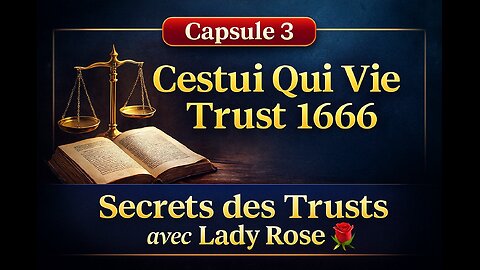 Le Trust Caché de 1666 : Ce qu’ils ne veulent PAS que tu saches!