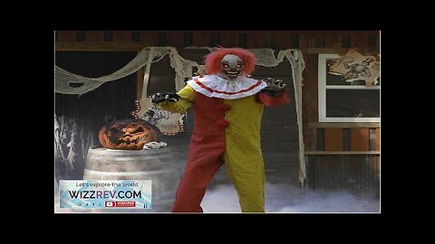 Pesky the Clown Animated 7 Foot Halloween Decoration Review