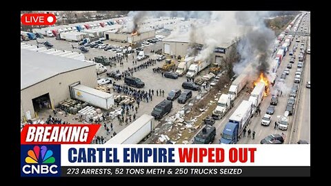 FBI & DEA TAKE DOWN Cartel Trucking Empire — 273 Arrests, 52 Ton Meth & 250 Trucks SEIZED