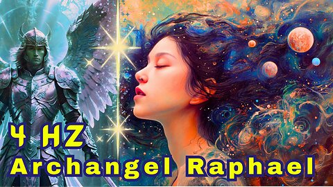 4 Hz Archangel Raphael's Binaural Beats - THETA Waves to HIGH Relaxation