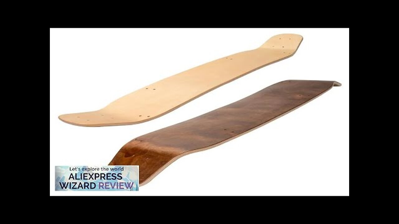 Widened Mountain Cross Country Board Kite Board Longboard Maple Double Warp Electric Review