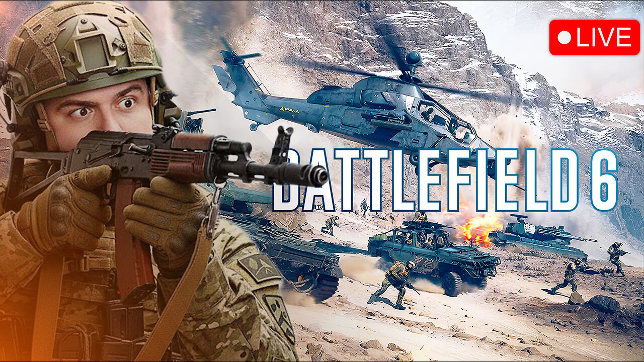 🔴LIVE - DRONE WARFARE BATTLEFIELD 6 BABY | GRINDING LEVELS & HAVING FUN | Join Up