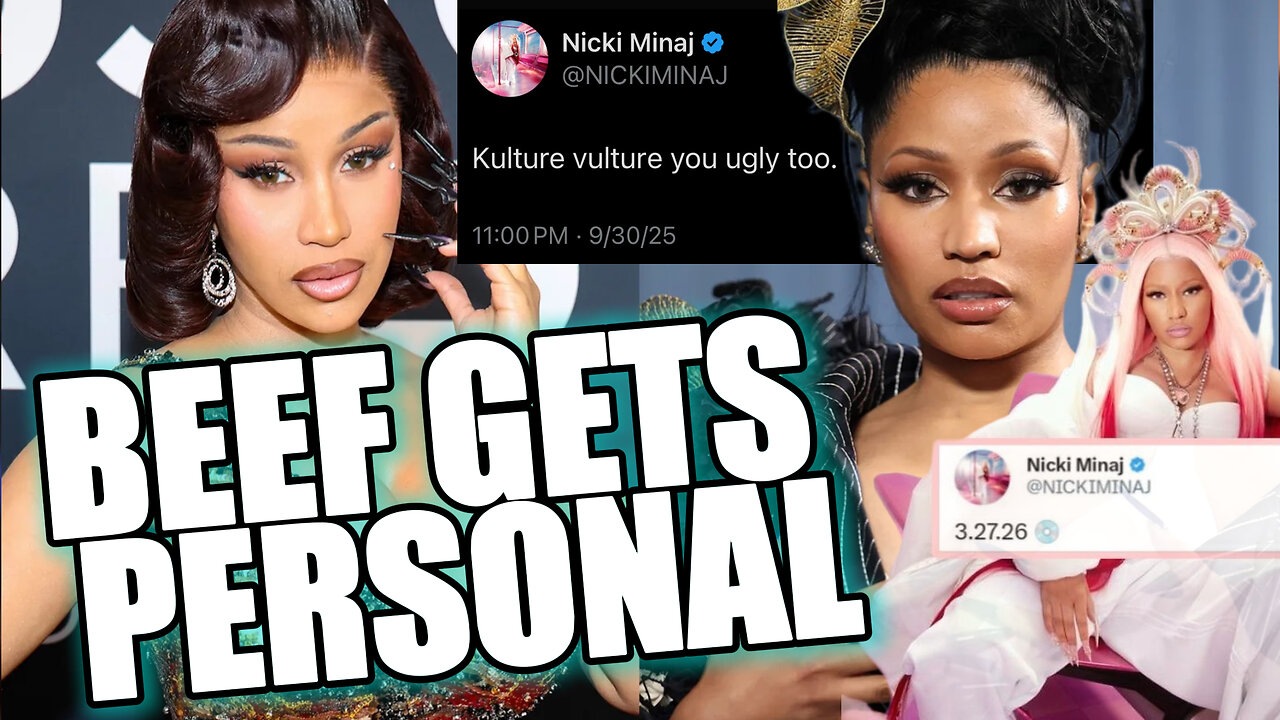Nicki vs. Cardi: Rap Beef Explodes Again! | LetCultureSpeak